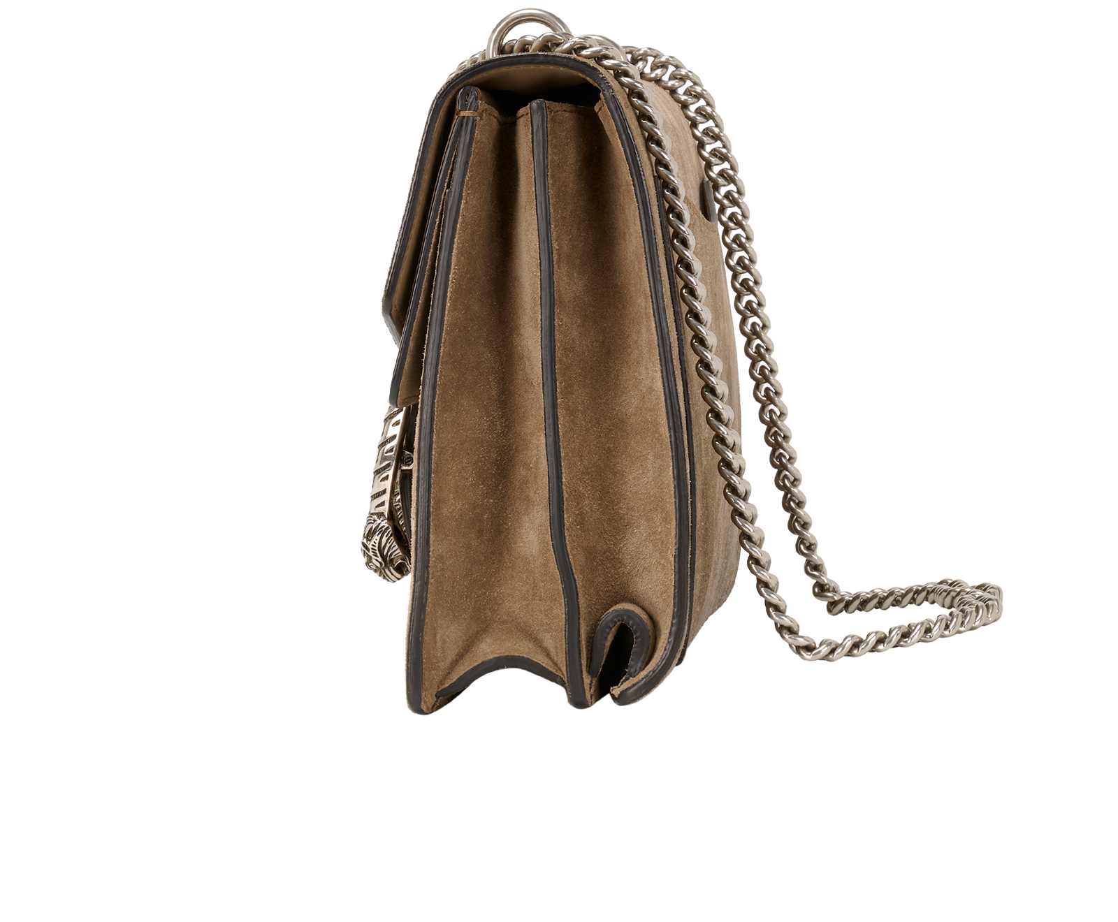 Medium Dionysus, &pound;820, Handbags, Brown, Suede, Bottom view